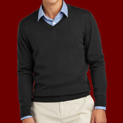 Washable Merino V Neck Sweater