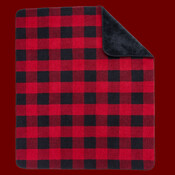 Double Sided Sherpa/Plush Blanket