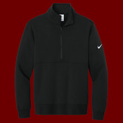 Club Fleece Sleeve Swoosh 1/2 Zip