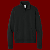 Women's Club Fleece Sleeve Swoosh 1/2 Zip