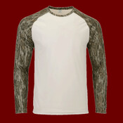 Men's Jackson Mossy Oak Colorblocked Long Sleeve T-Shirt