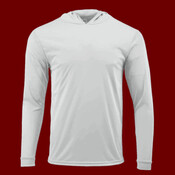 Youth Bahama Performance Hooded Long Sleeve T-Shirt