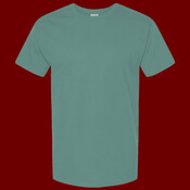 Unisex Pique Mock Neck Tee