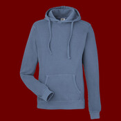 Unisex Pigment-Dyed Fleece Hooded Sweatshirt