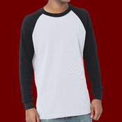 Men's USA-Made Heavyweight Waffle Knit Thermal Raglan T-Shirt