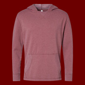 Unisex Vintage Wash Fleece Hoodie Sweatshirt