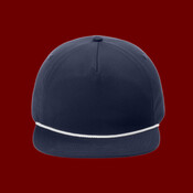 5 Panel Poly Rope Cap