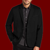 Relaxed Knit Blazer