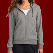 Women's Club Fleece Sleeve Swoosh Full Zip Hoodie