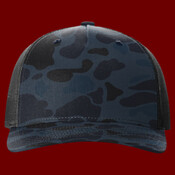 Printed Five-Panel Trucker Cap
