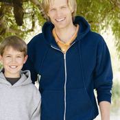 Unisex Powerblend® Full-Zip Hooded Sweatshirt