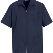 Unisex Zip-Front Smock
