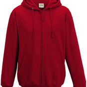 Unisex Midweight College Full-Zip Hooded Sweatshirt