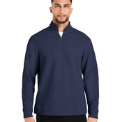 Men's Spirit Textured Quarter-Zip Pullover