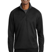 Vertical Texture 1/4 Zip Pullover