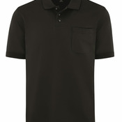 Men's Performance Short Sleeve Work Shirt With Pocket