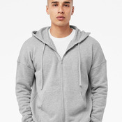 Unisex Sponge Fleece DTM Full-Zip Hoodie Sweatshirt