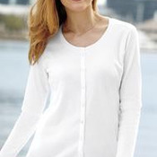 Port Authority® - Ladies Silk Touch™ Interlock Cardigan. L530